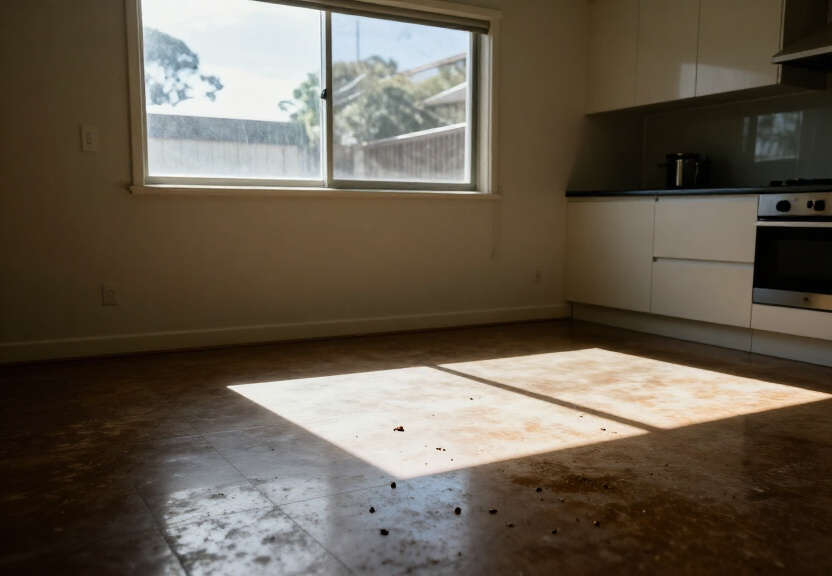 Rodent droppings and nesting in a roof space in Austral