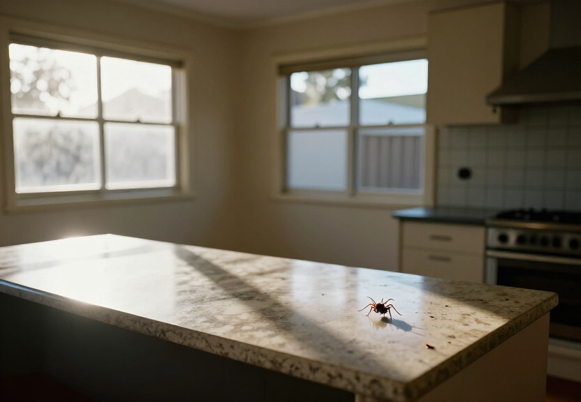 Wasp nest under the eaves of an Austral home before removal